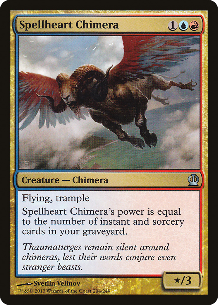 Chimère Spellheart (THS-204) - Theros Foil