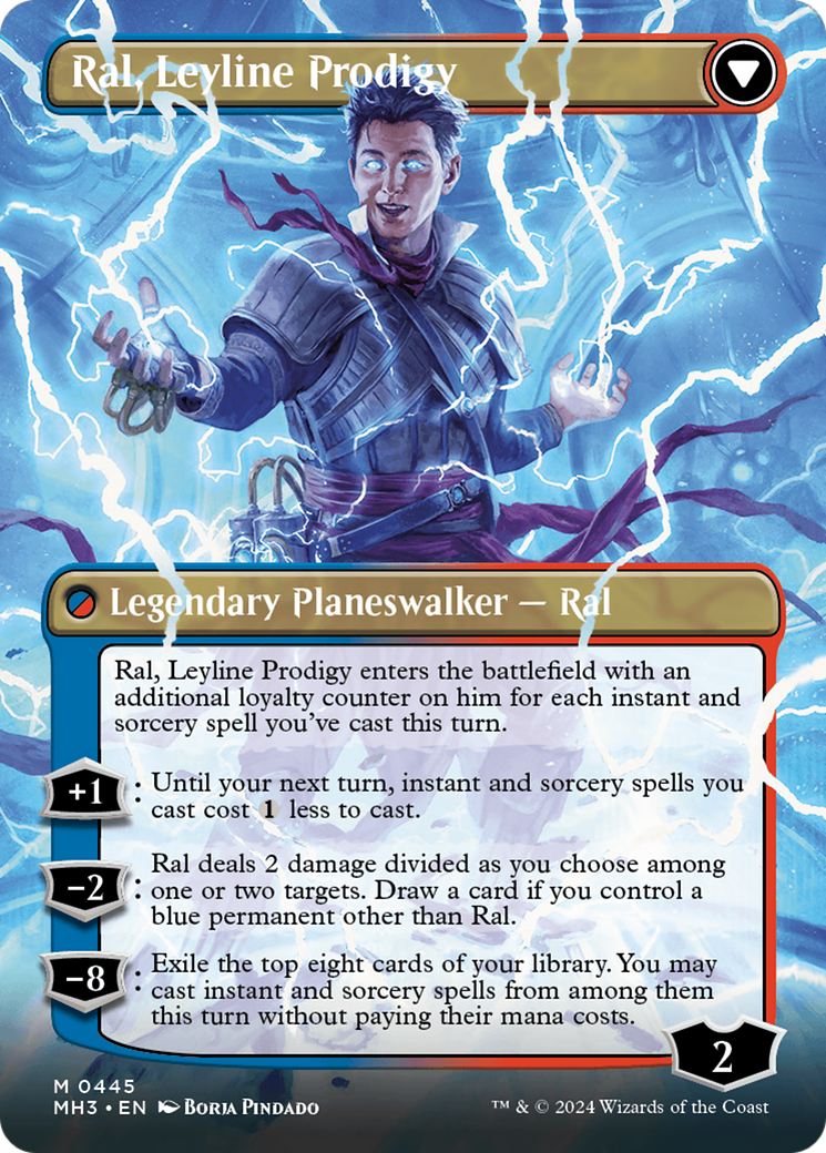 Ral, Monsoon Mage (Borderless) (MH3-445) - Modern Horizons 3 (Borderless)