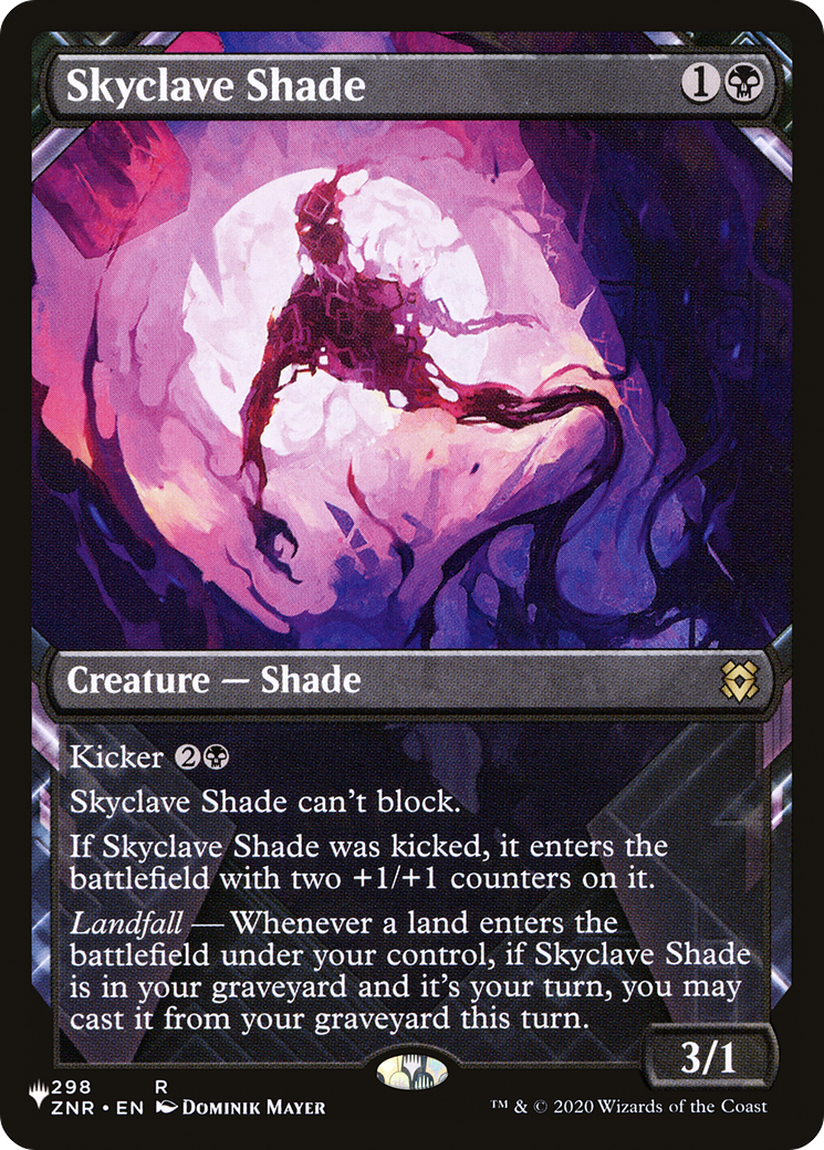 Skyclave Shade (LIST-ZNR-298) - The List: (Showcase)