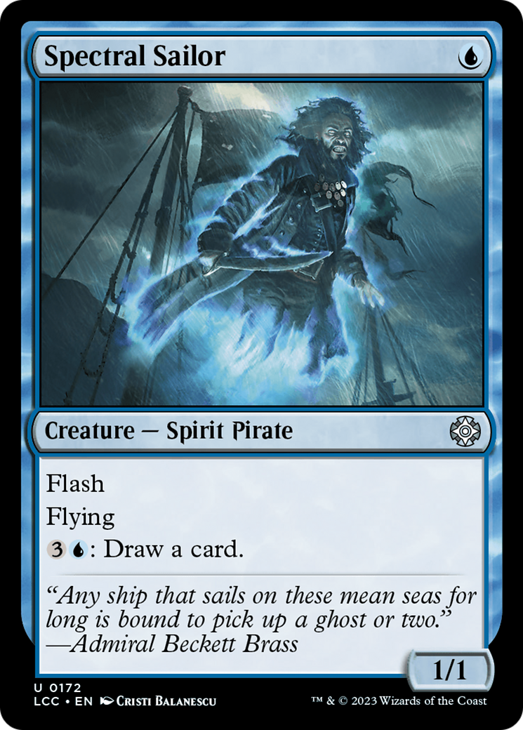 Spectral Sailor (LCC-172) - Commandant des Cavernes Perdues d'Ixalan