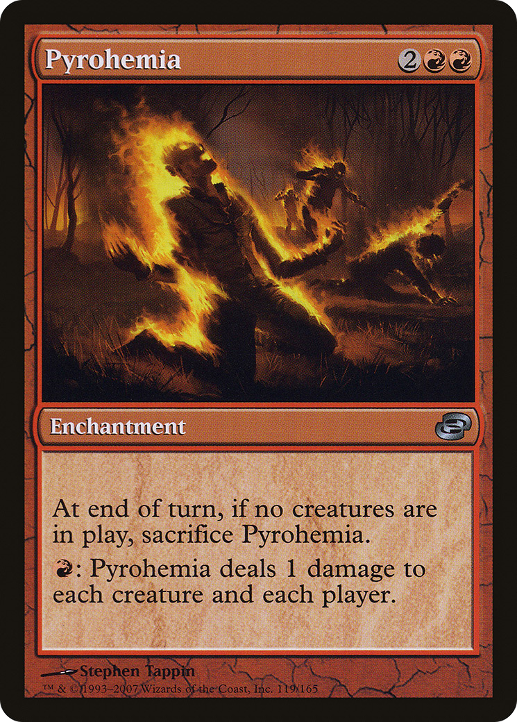 Pyrohemia (PLC-119) - Chaos planaire : (décalage de couleur)