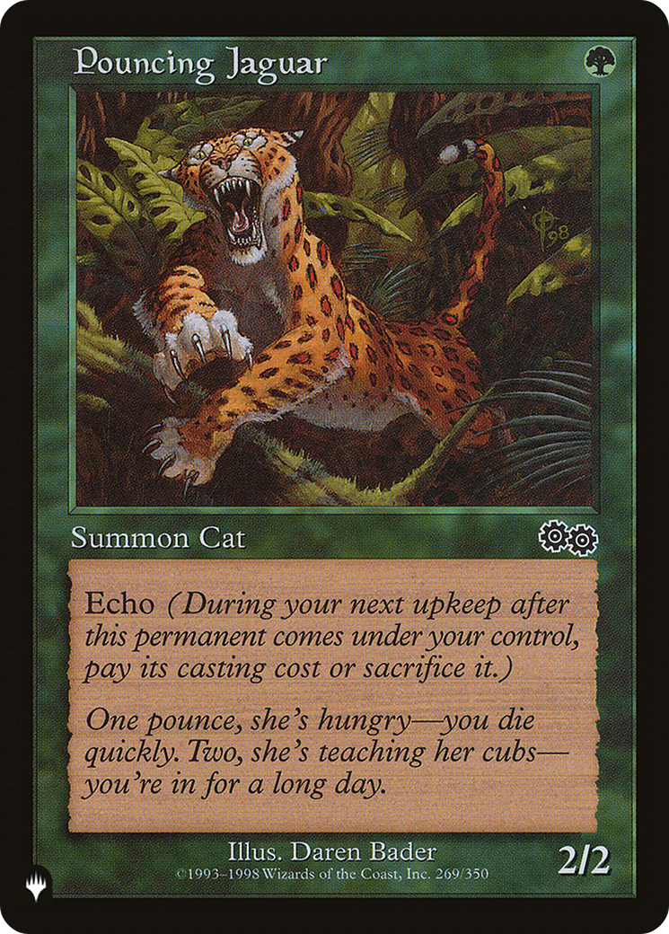 Pouncing Jaguar (LIST-USG-269) - The List