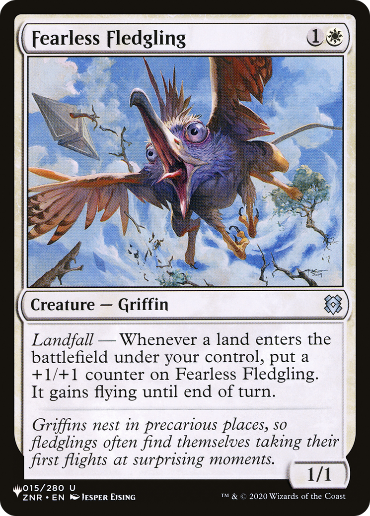 Fearless Fledgling (LIST-015/280) - The List