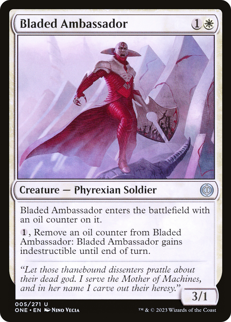 Bladed Ambassador (ONE-005) - Phyrexia : Tous ne feront plus qu'un