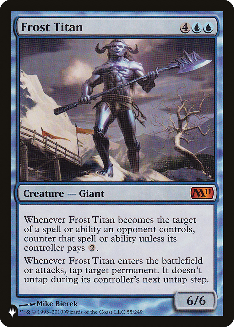 Frost Titan (LIST-55/249) - The List