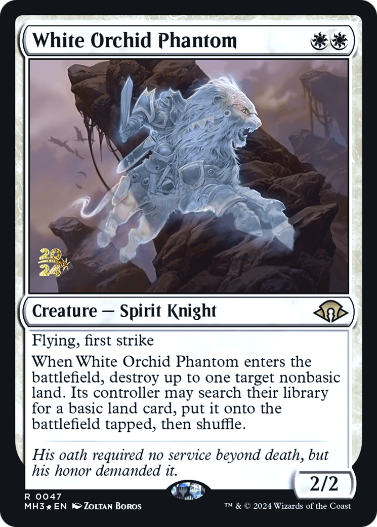 White Orchid Phantom (PRE-047) - Modern Horizons 3 Promos Foil