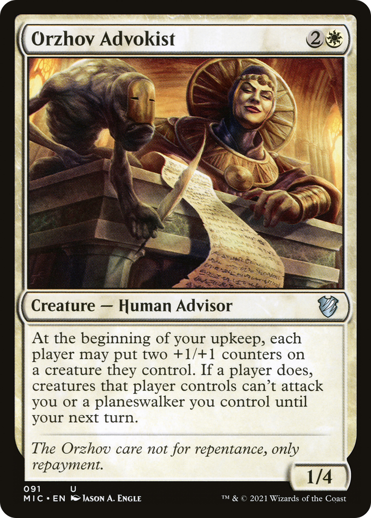 Orzhov Advokist (MIC-091) - Commandant de la chasse de minuit