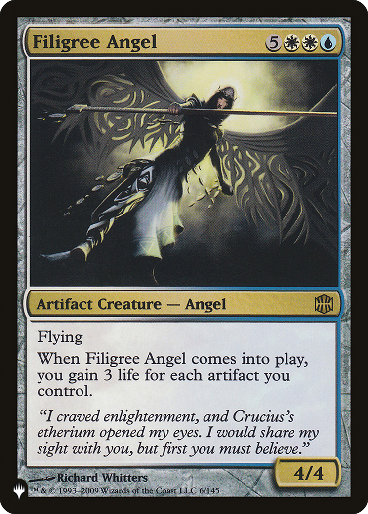 Filigree Angel (LIST-ARB-6) - The List