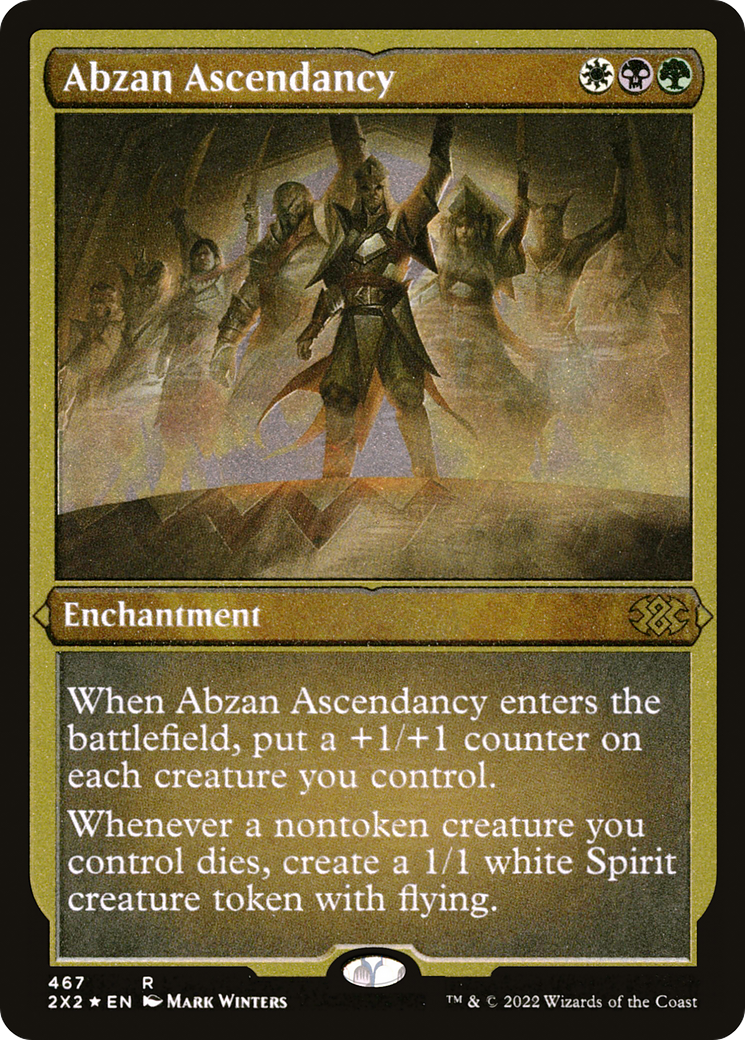 Abzan Ascendancy (2X2-467) - Double Masters 2022 - Feuille gravée