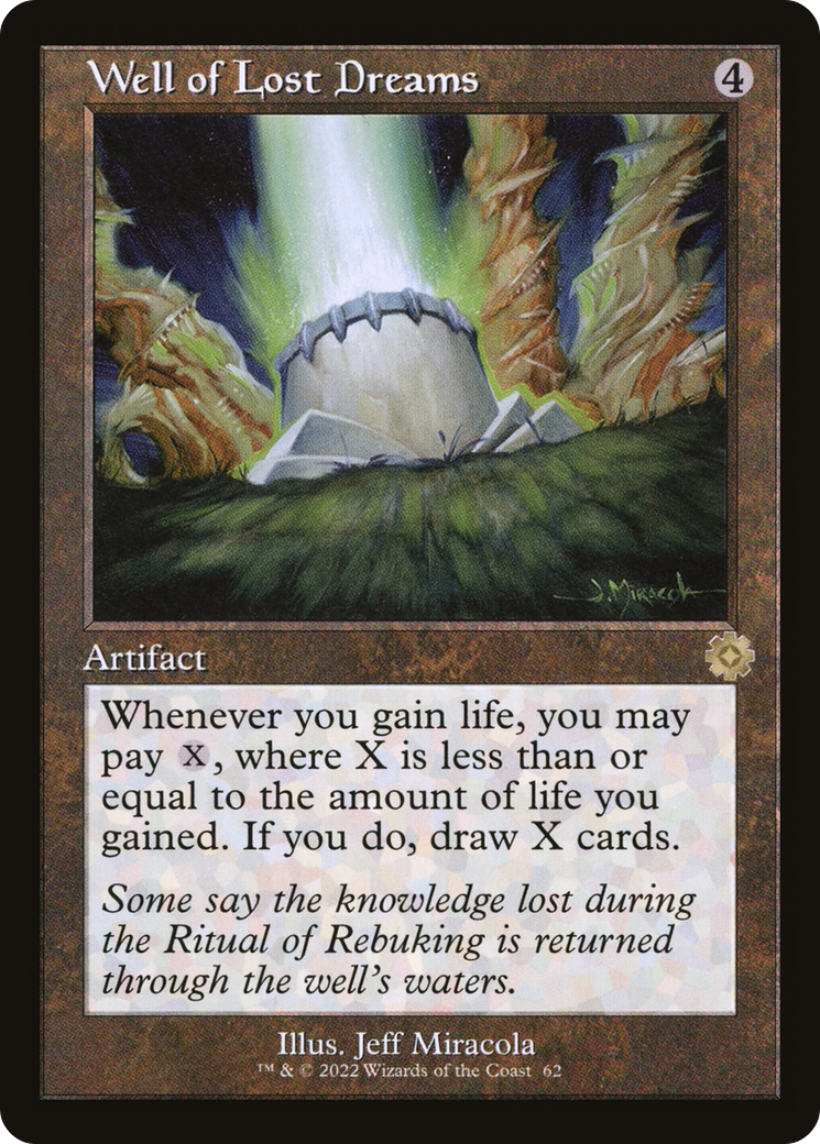 Well of Lost Dreams (BRR-062) - The Brothers' War Retro Artifacts Foil