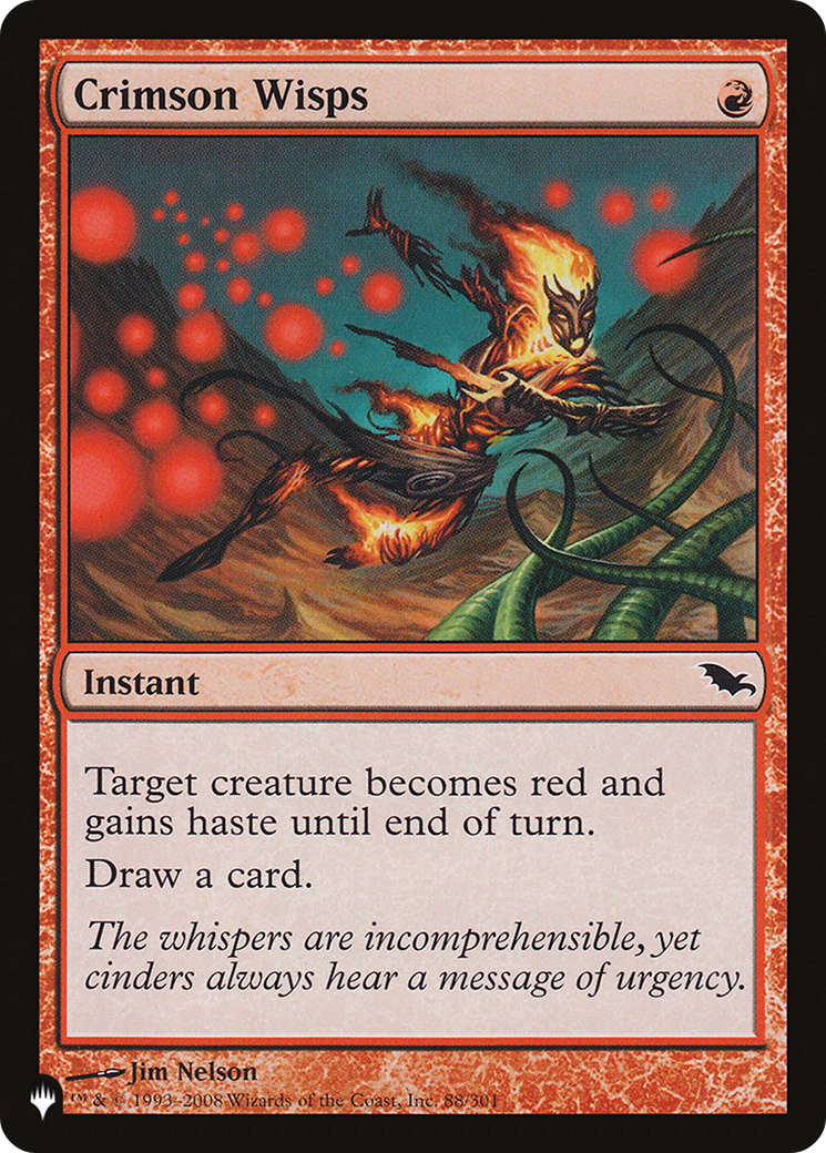 Crimson Wisps (LIST-88/301) - The List