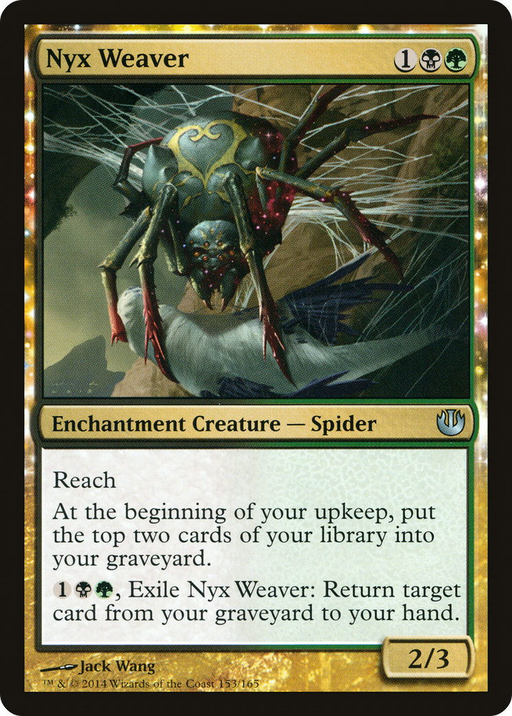 Nyx Weaver (JOU-153) - Journey into Nyx: (enchantment) Foil