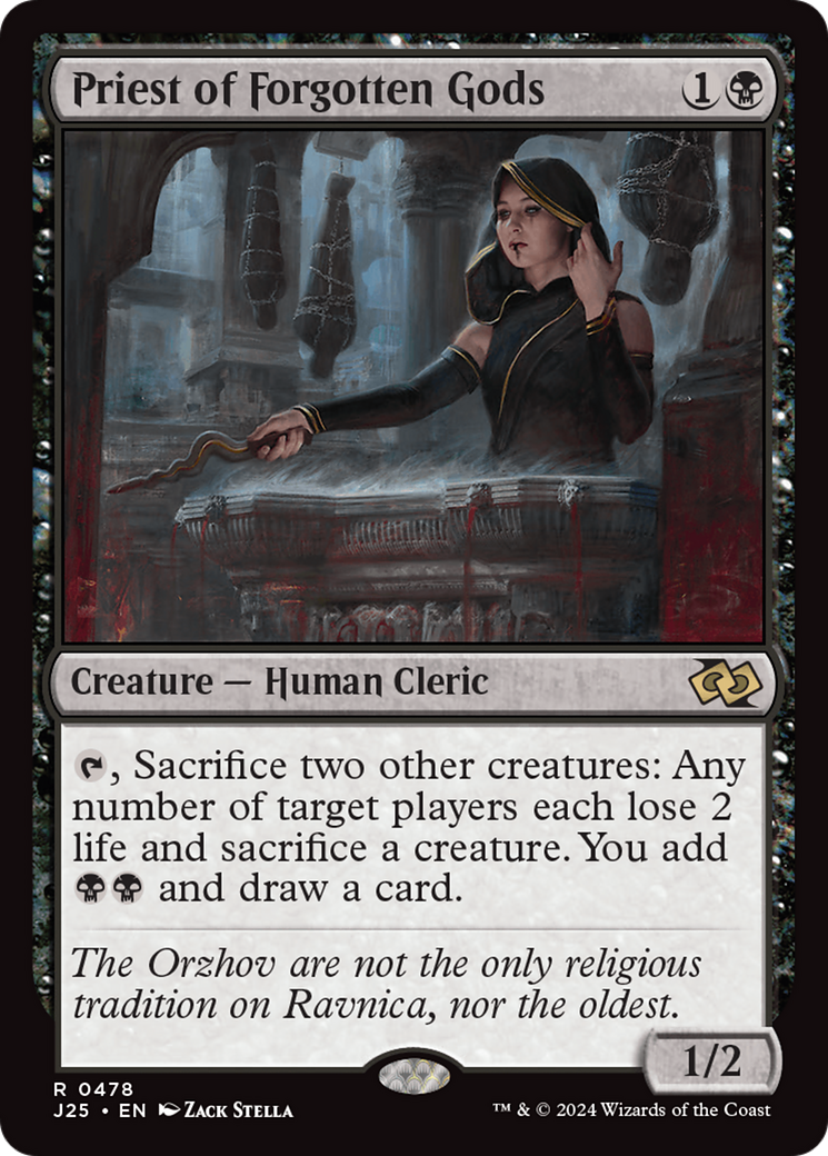 Prêtre des Dieux Oubliés (J25-478) - Fondations Jumpstart