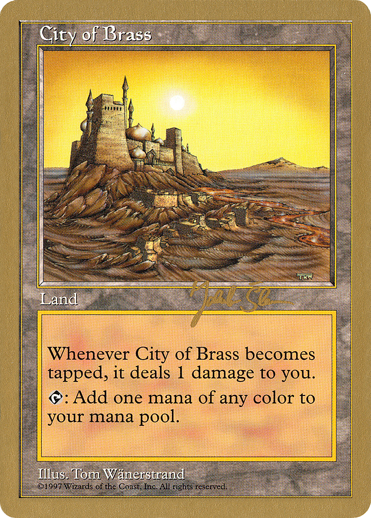 City of Brass - 1997 Jakub Slemr (5ED) (WCD-JS413) - World Championship Decks 1997