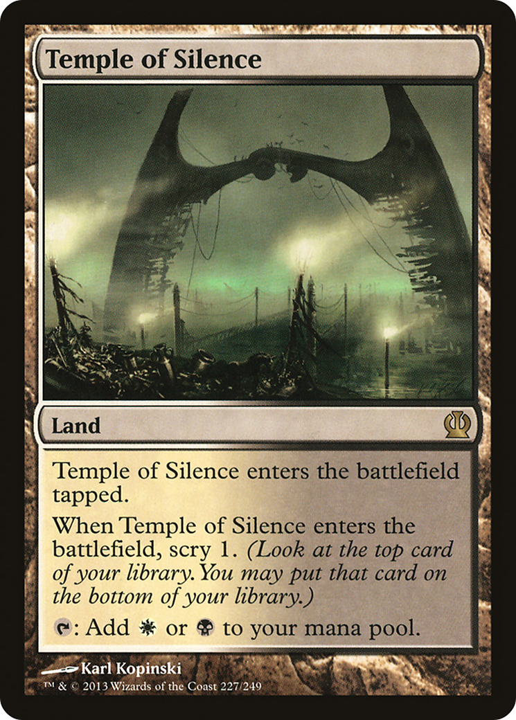 Temple du Silence (THS-227) - Theros Foil