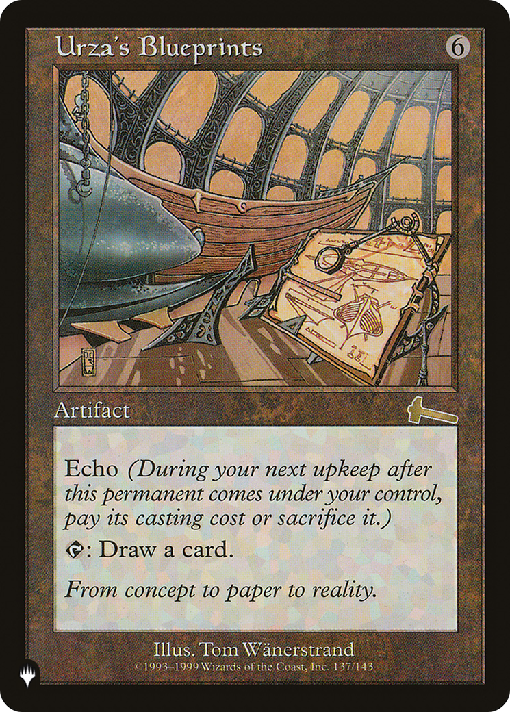 Urza's Blueprints (LIST-ULG-137) - The List