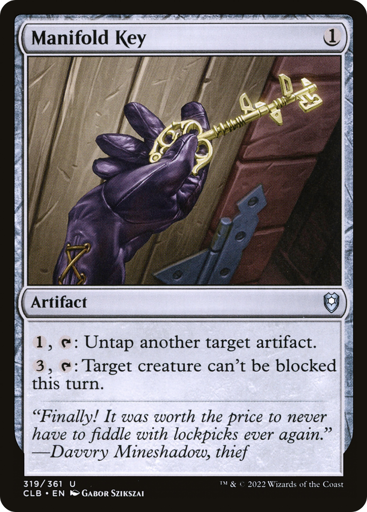 Clé du collecteur (CLB-319) - Commander Legends : La Bataille de Baldur's Gate