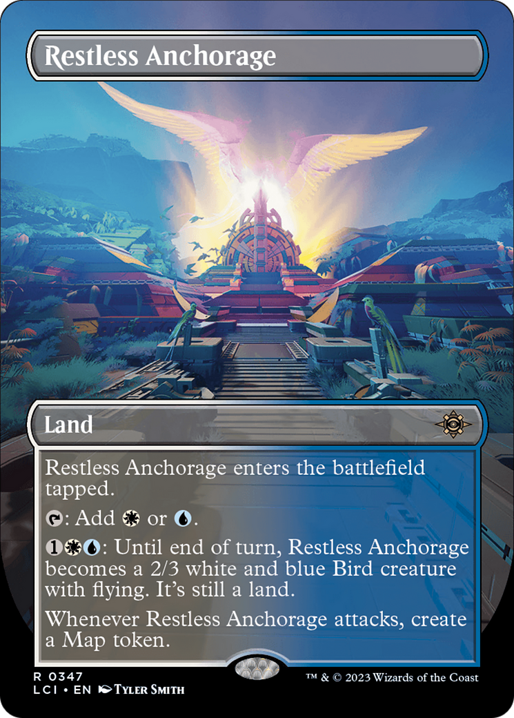 Restless Anchorage (LCI-347) - Les Cavernes Perdues d'Ixalan (Borderless)