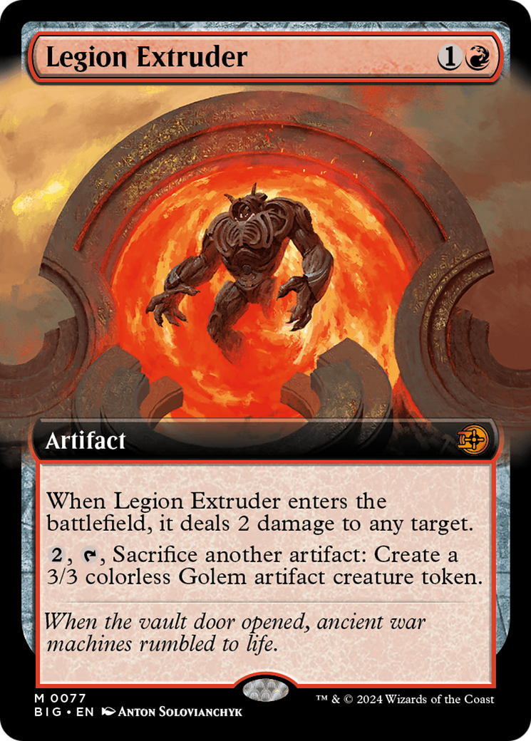 Extrudeuse Legion (BIG-077) – Le grand score : (Extended Art)