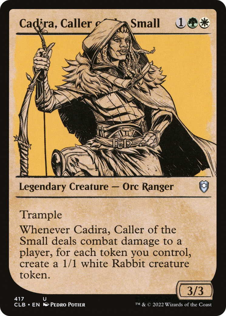 Cadira, Caller of the Small (Showcase) (CLB-417) - Commander Legends: Battle for Baldur's Gate: (Showcase)