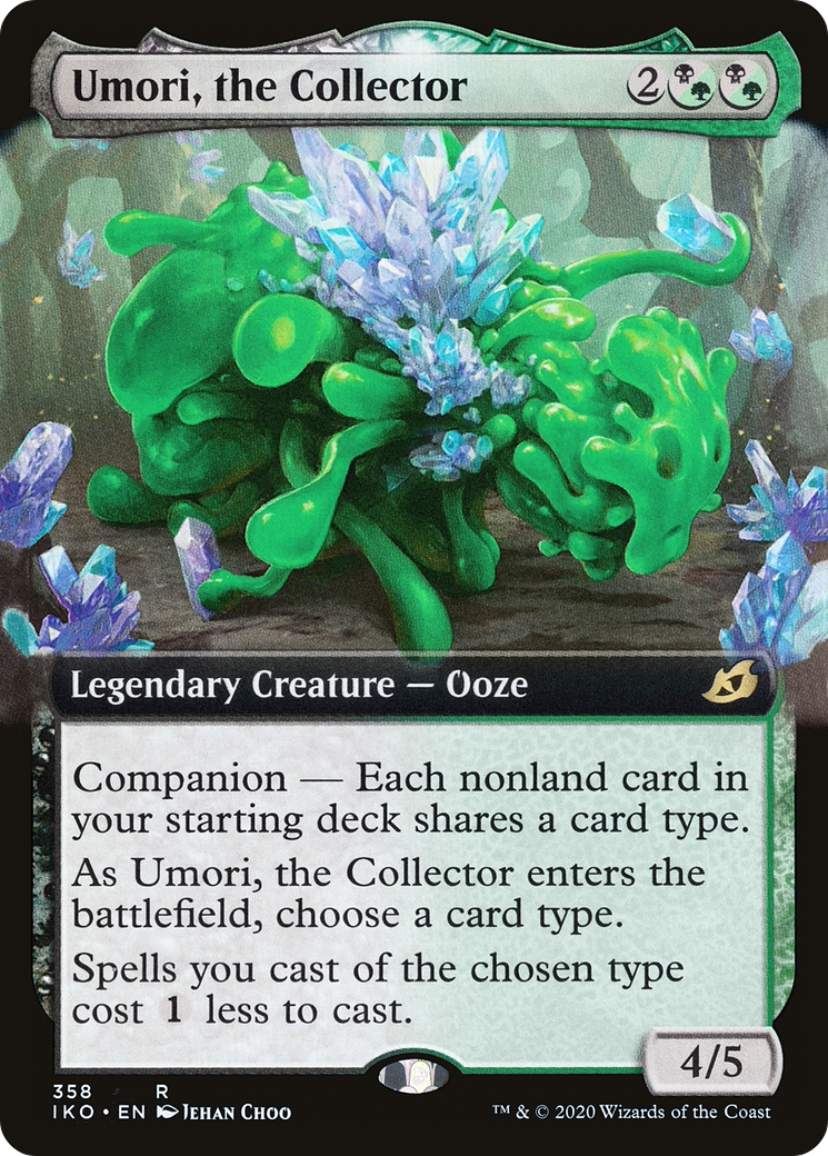 Umori, le collectionneur (IKO-358) - Ikoria : Lair of Behemoths : (compagnon, Extended Art)