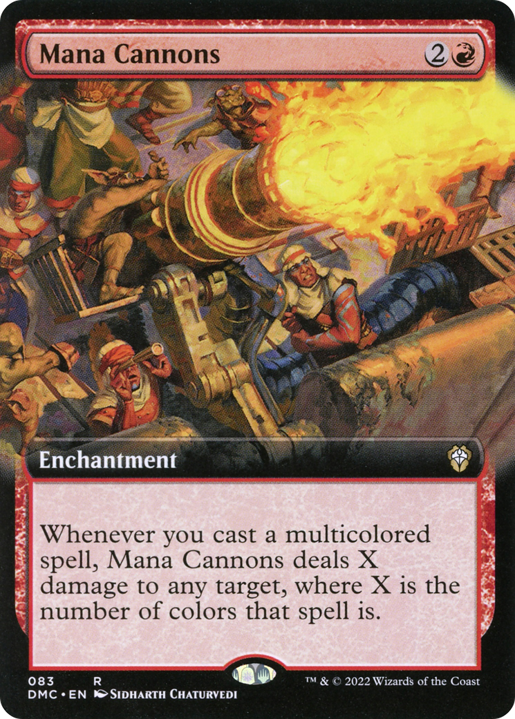 Canons à mana (DMC-083) - Dominaria United Commander : (Extended Art)