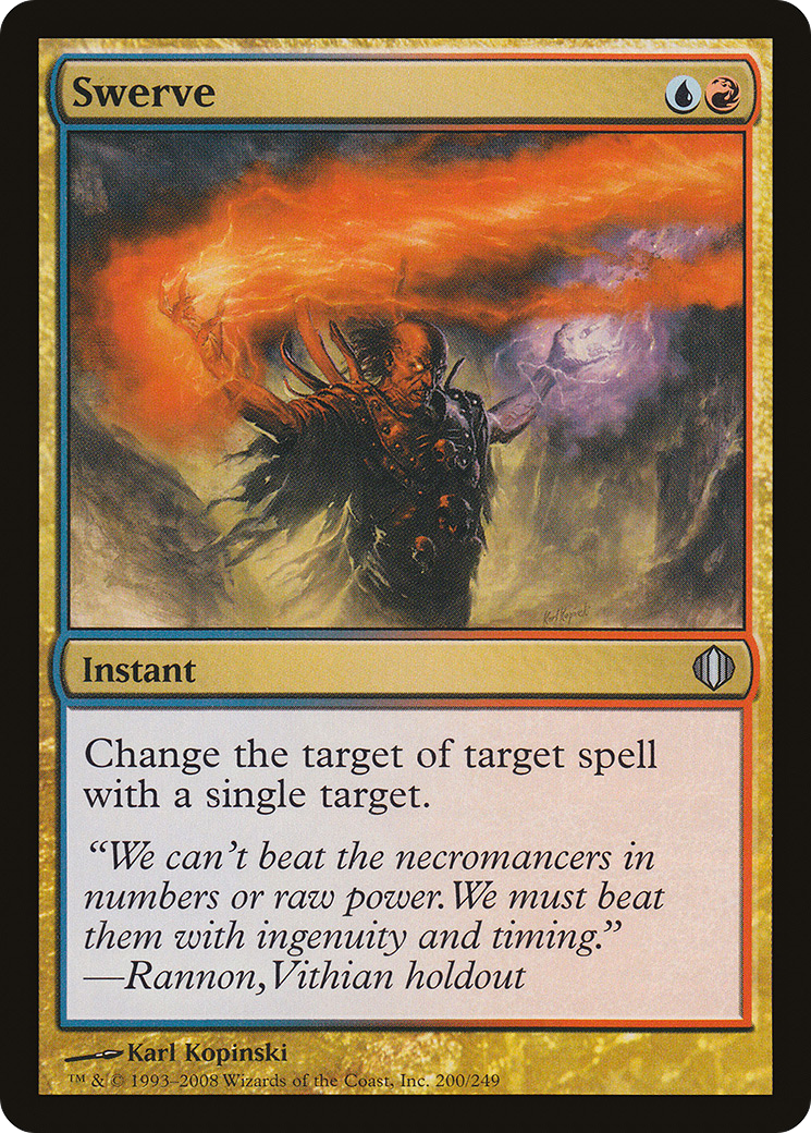 Swerve (ALA-200) - Feuille d'éclats d'Alara