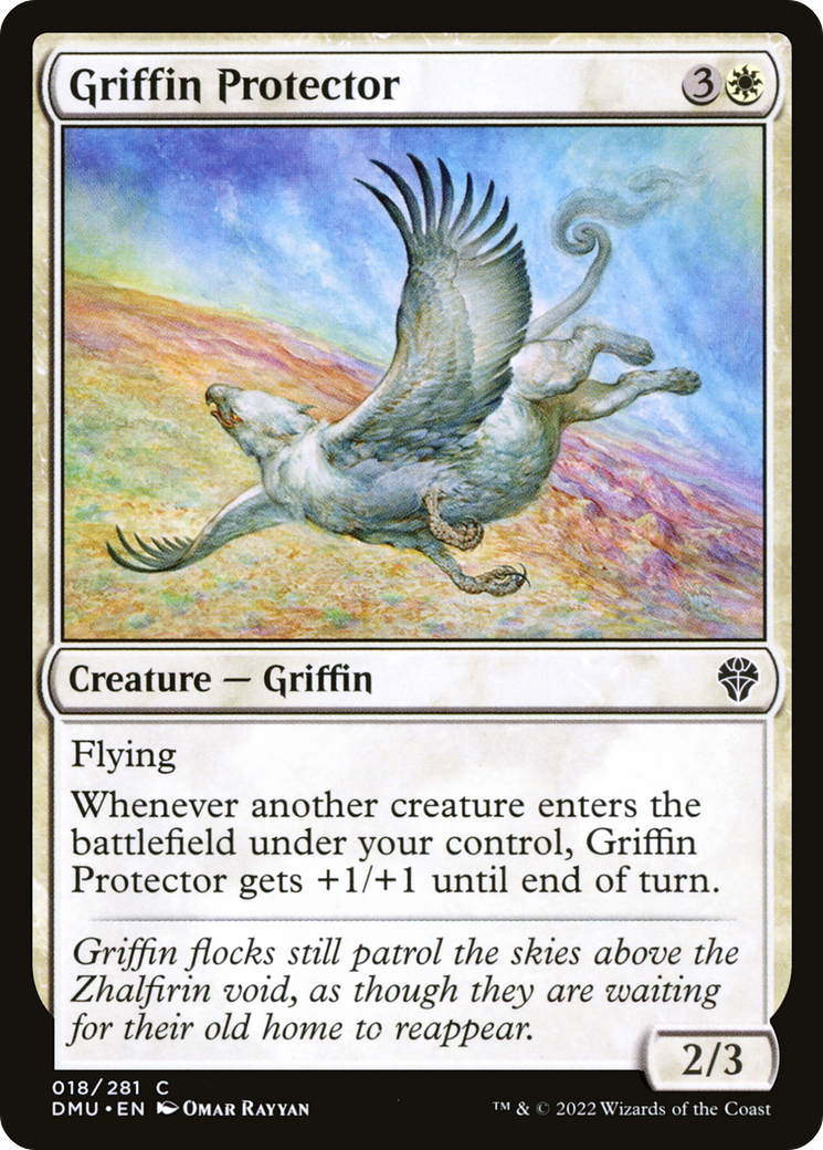 Protecteur Griffin (DMU-018) - Dominaria United Foil