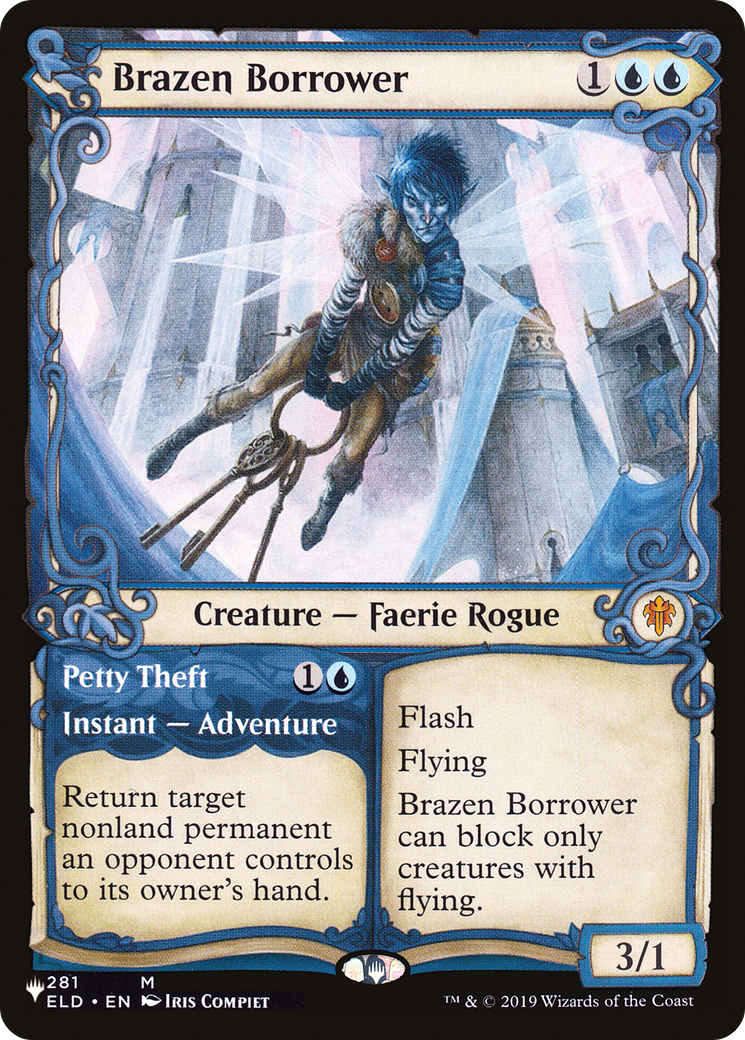 Brazen Borrower (Showcase) (LIST-281/269) - The List: (Showcase)
