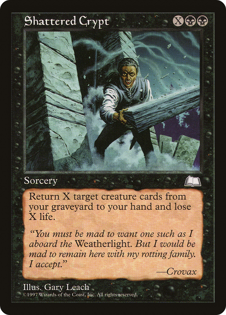 Crypte brisée (WTH-080) - Weatherlight
