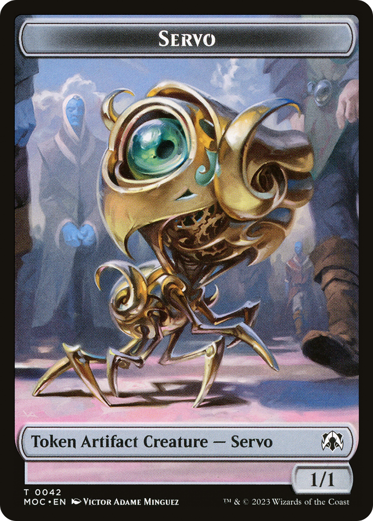 Servo (TMOC-042) - March of the Machine Commander Tokens