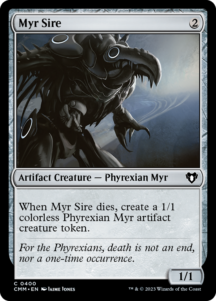 Myr Sire (CMM-400) - Commandant Masters