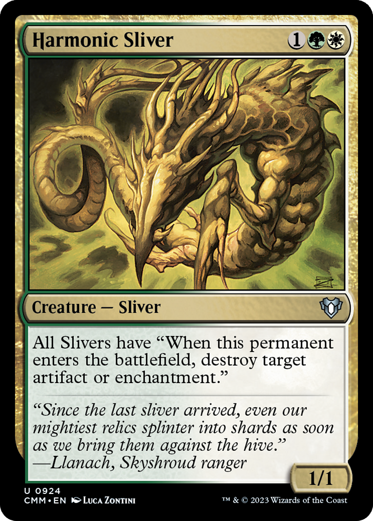 Harmonic Sliver (CMM-924) - Commander Masters