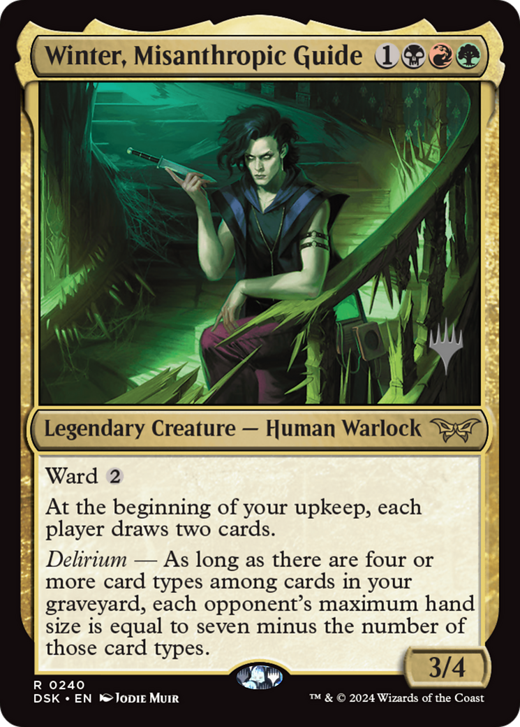 Guide de l'hiver misanthrope (PDSK-240P) - Promotions de Duskmourn : La Maison de l'Horreur