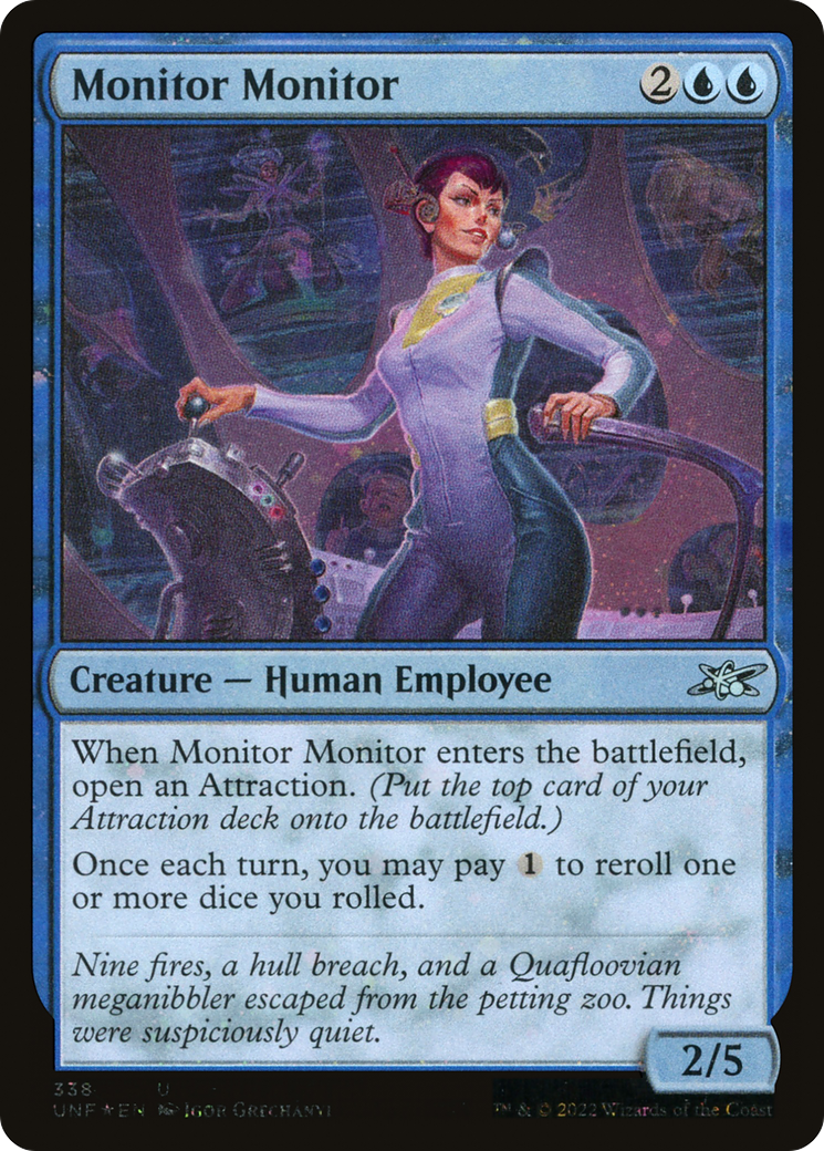 Moniteur (UNF-338) - Unfinity Foil