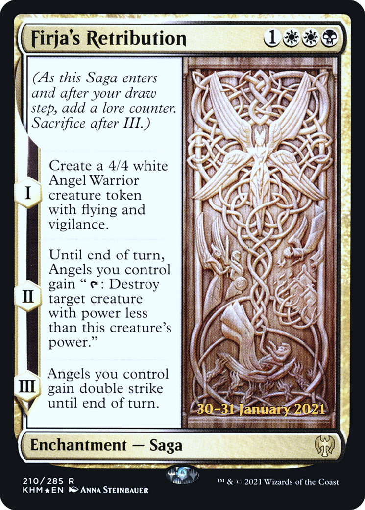 La rétribution de Firja (PRE-210S) - Kaldheim Promos Foil