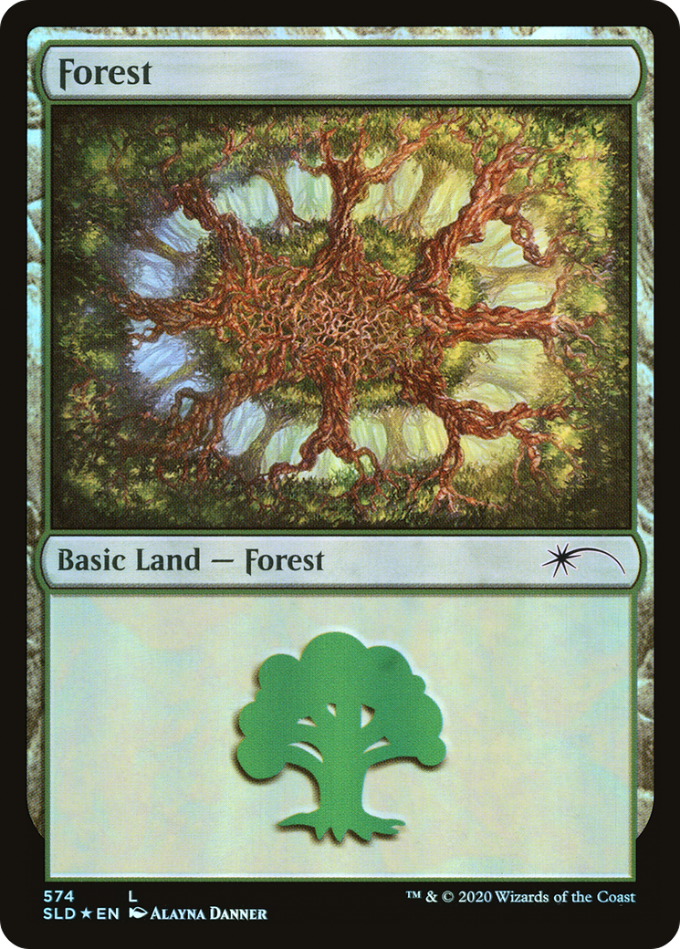 Forest (574) (SLD-574) - Secret Lair Drop Foil