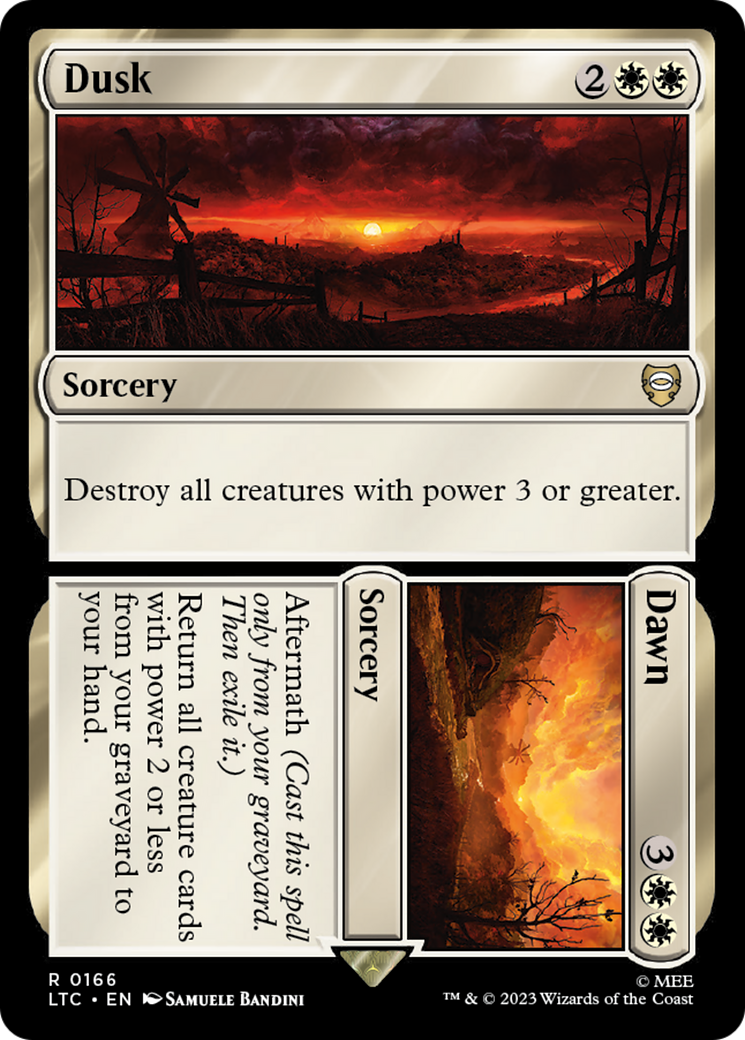 Dusk // Dawn (LTC-166) - Tales of Middle-earth Commander