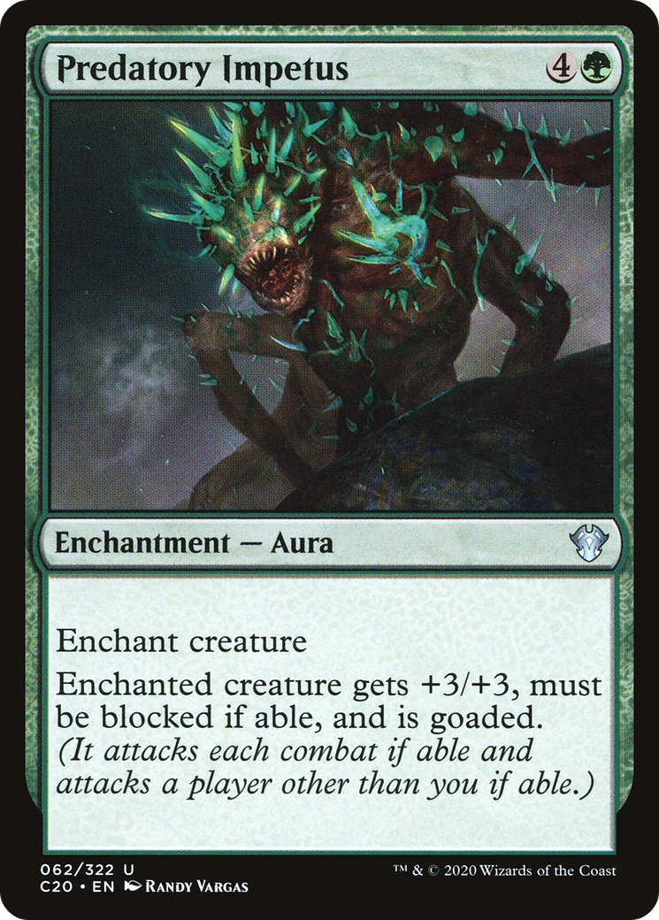 Predatory Impetus (C20-062) - Commander 2020