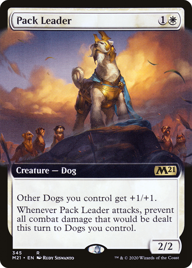 Pack Leader (Extended Art) (M21-345) - Core Set 2021: (Extended Art) Foil