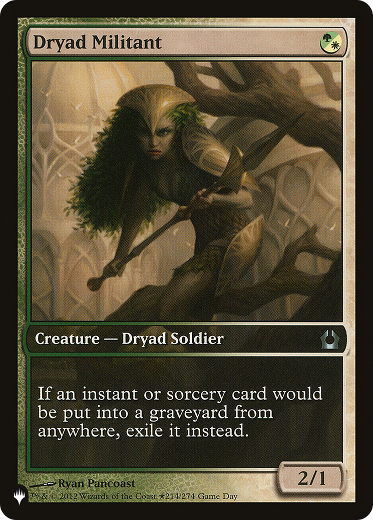Dryad Militant (LIST-214/274) - The List