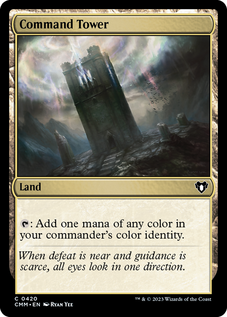 Tour de commandement (CMM-420) - Commander Masters Foil