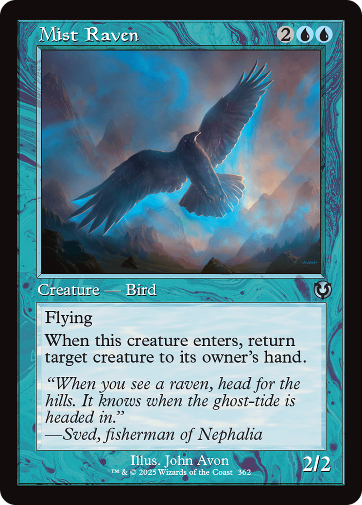 Mist Raven (INR-362) - Innistrad Remastered