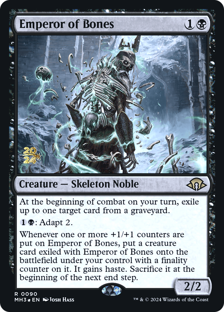 Emperor of Bones (PRE-090) - Modern Horizons 3 Promos Foil
