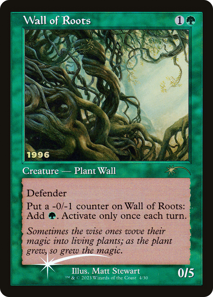 Wall of Roots (P30A-004) - Promotions de jeu du 30e anniversaire