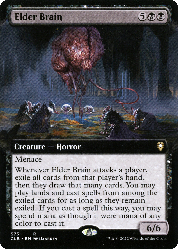 Elder Brain (Extended Art) (CLB-573) - Commander Legends: Battle for Baldur's Gate: (Extended Art) Foil