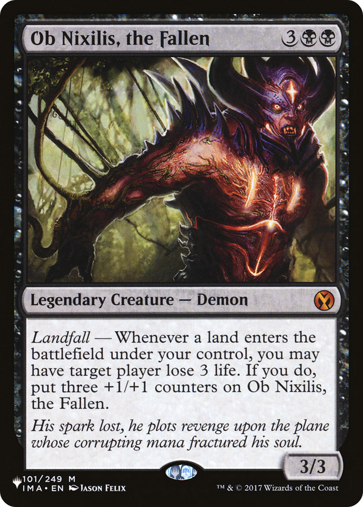 Ob Nixilis, the Fallen (LIST-IMA-101) - The List