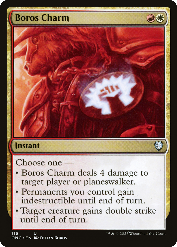 Charme Boros (ONC-116) - Phyrexia : Tous ne feront qu'un !
