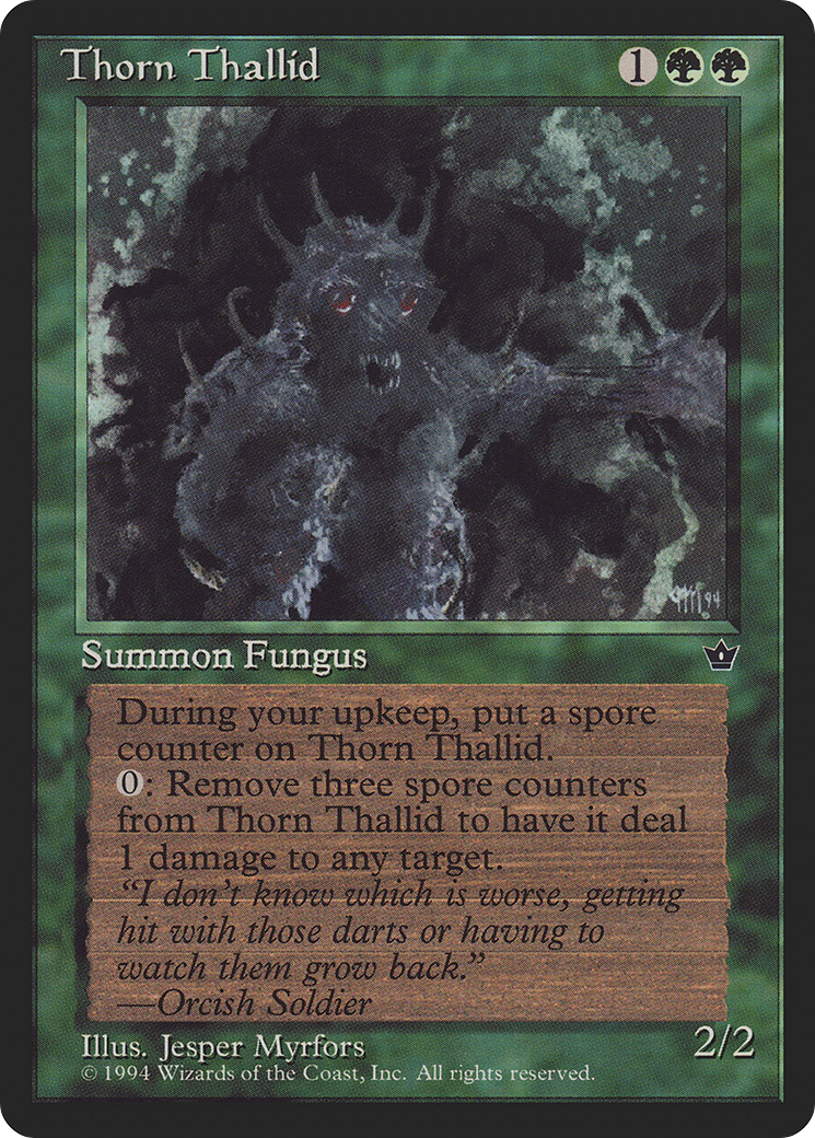 Thorn Thallid (Myrfors) (FEM-80C) - Fallen Empires