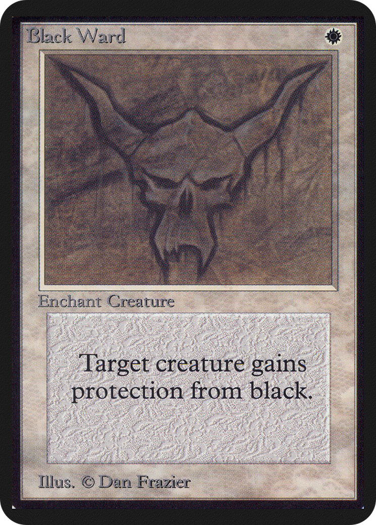 Black Ward (LEA-) - Limited Edition Alpha